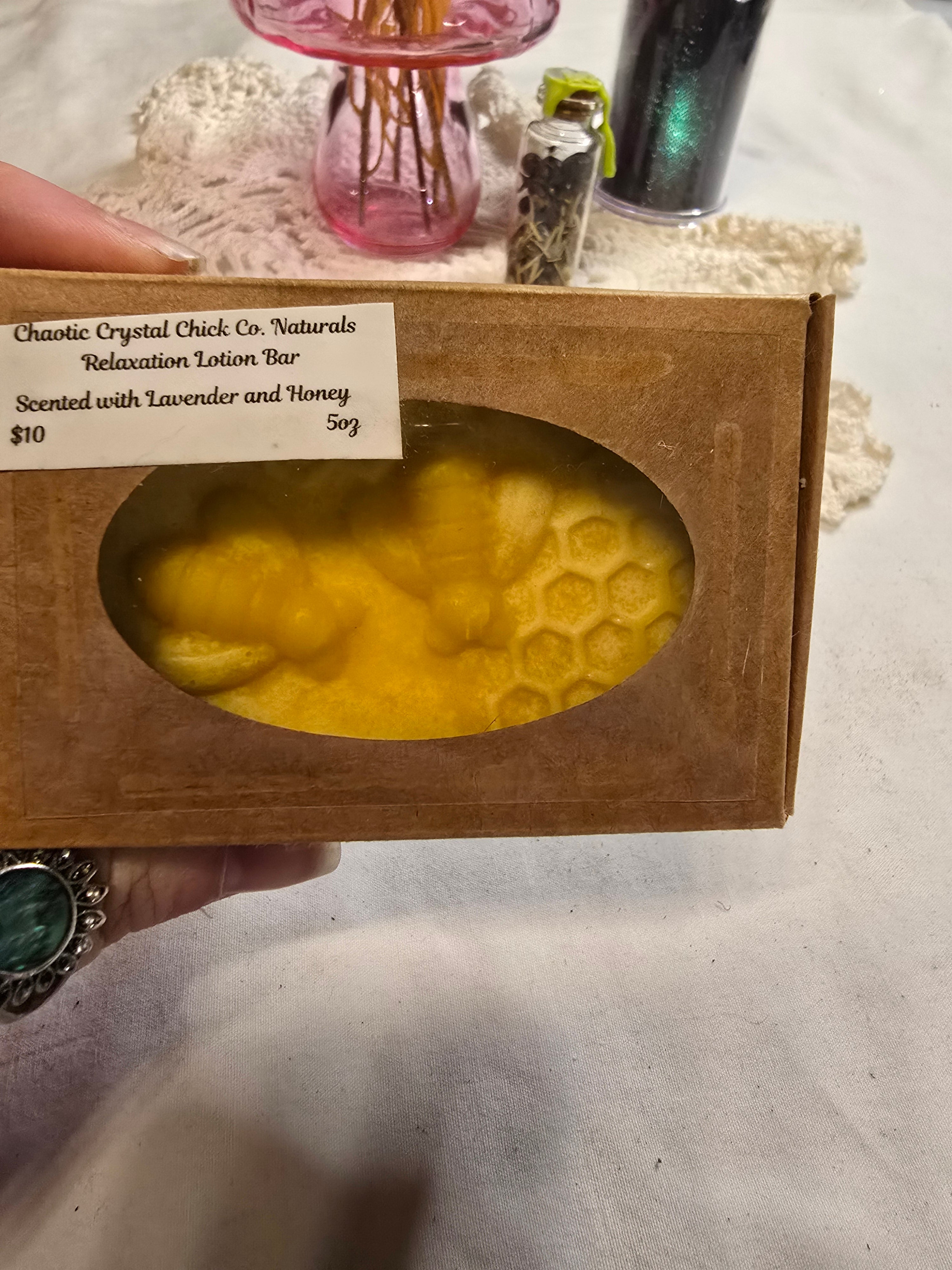 Lotion Bar without Packaging