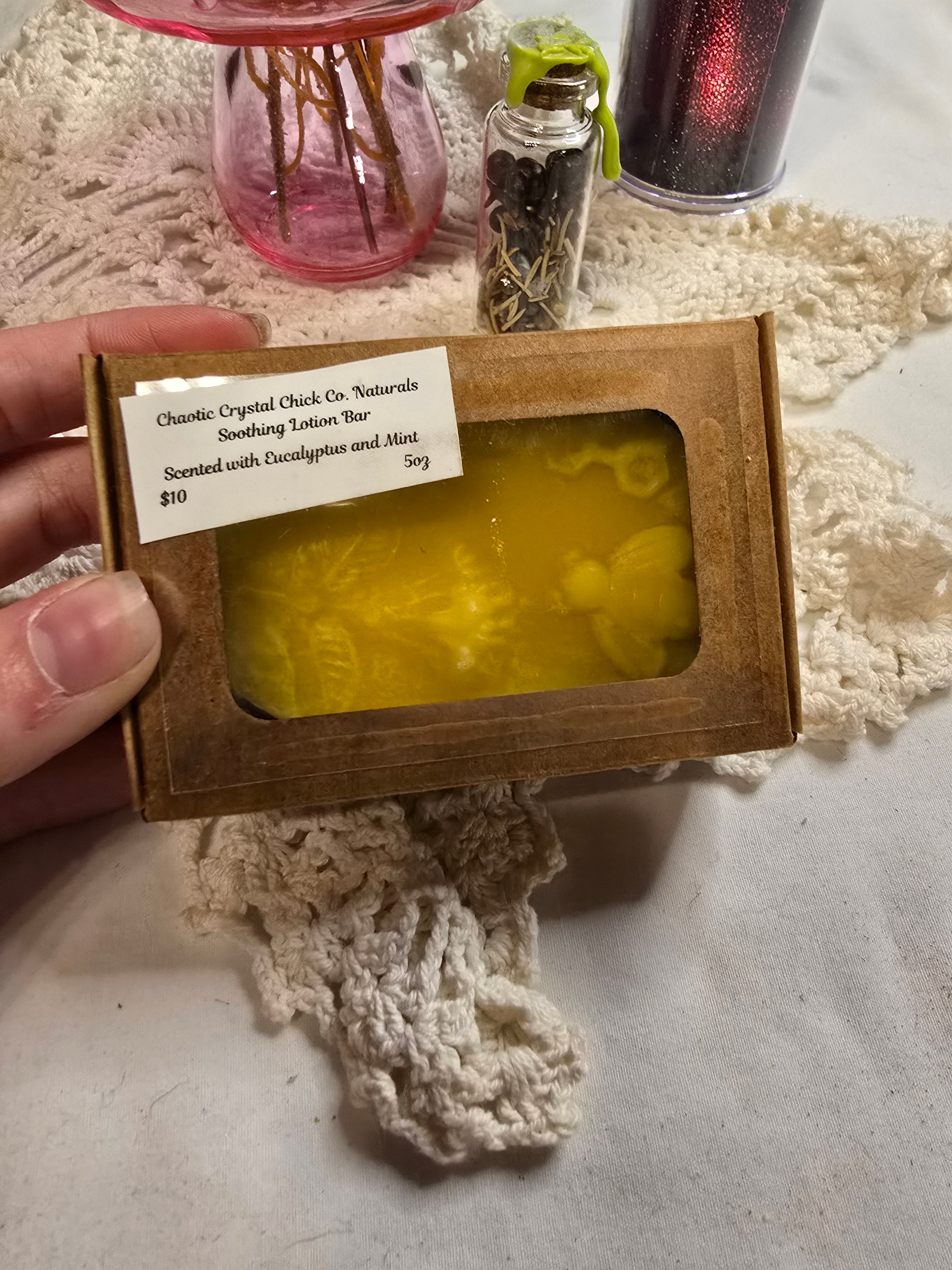 Lotion Bar without Packaging