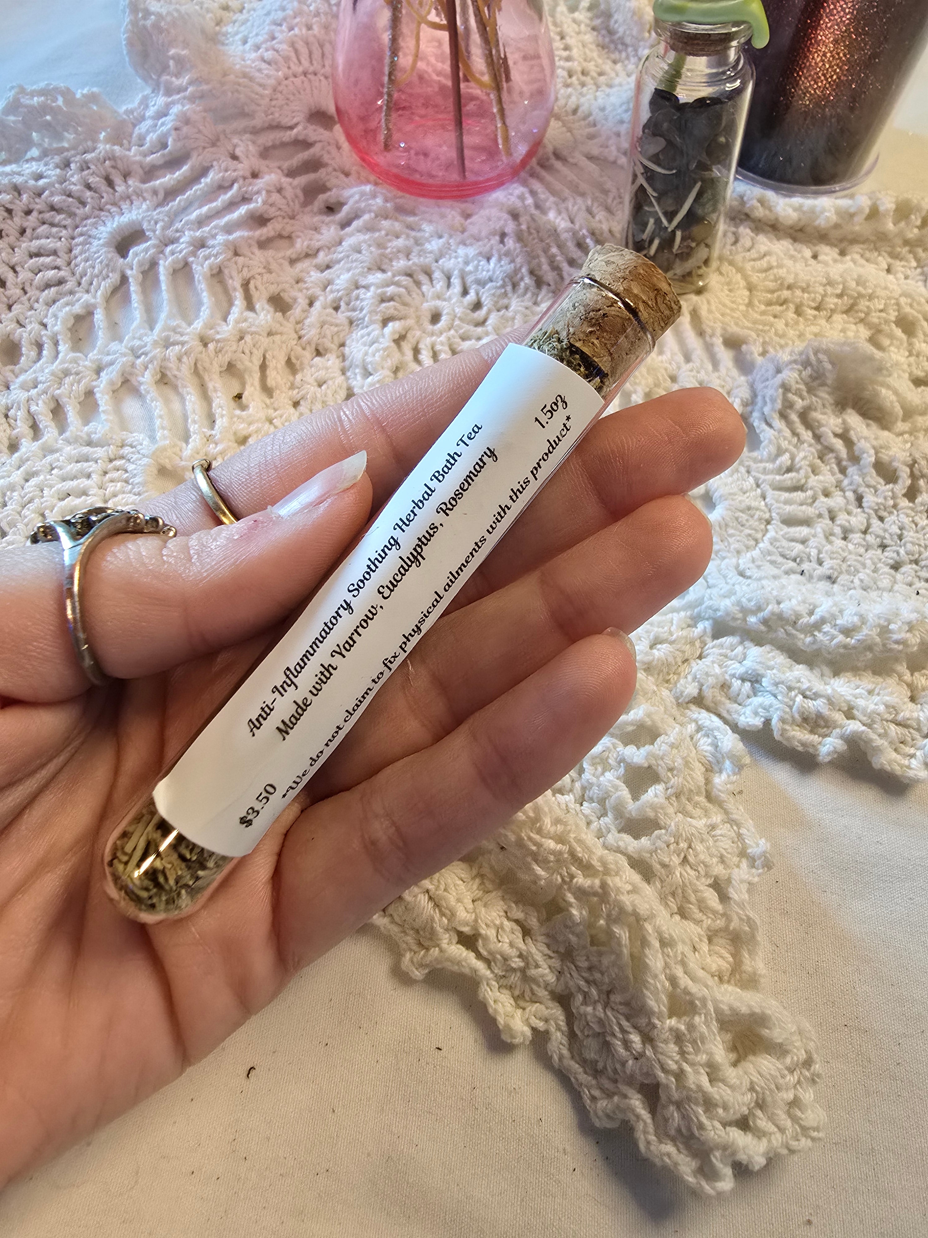 1.5oz Herbal Bath Tea Vial