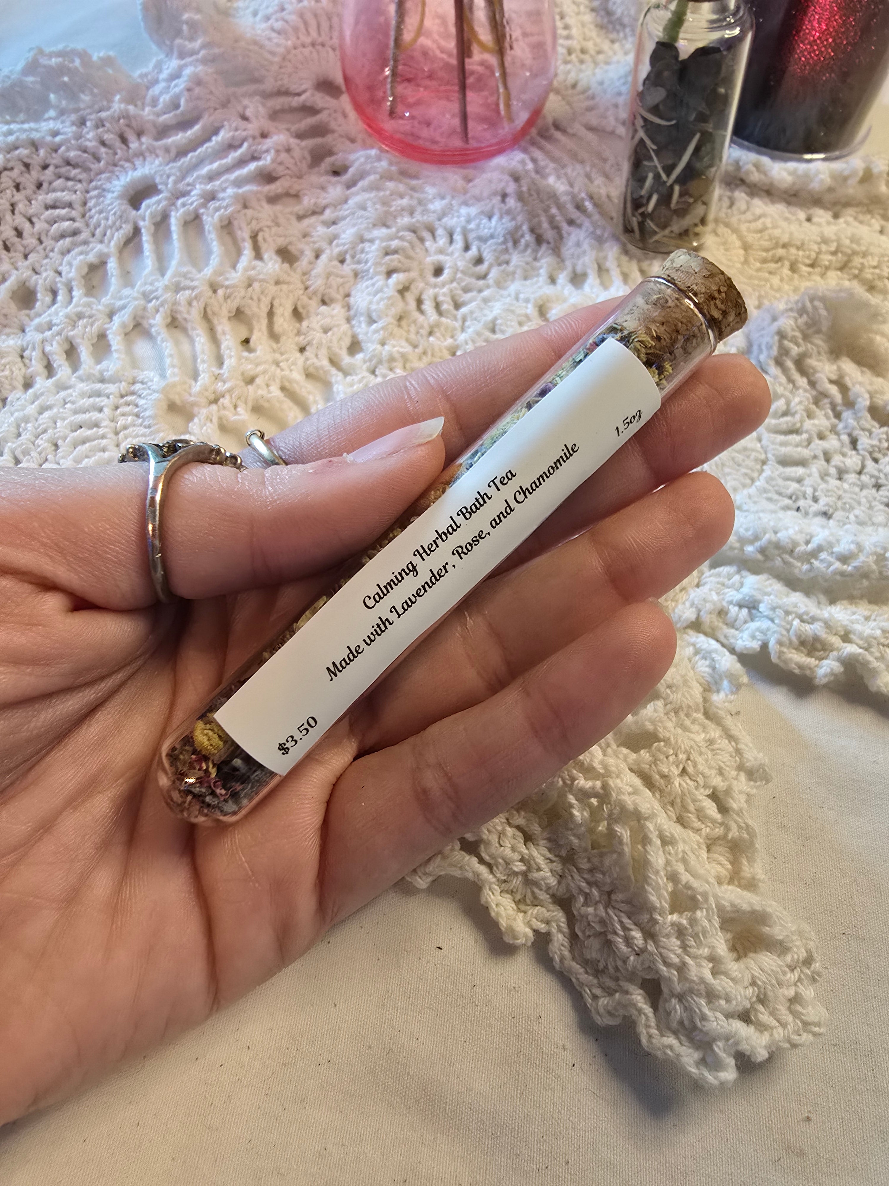 1.5oz Herbal Bath Tea Vial