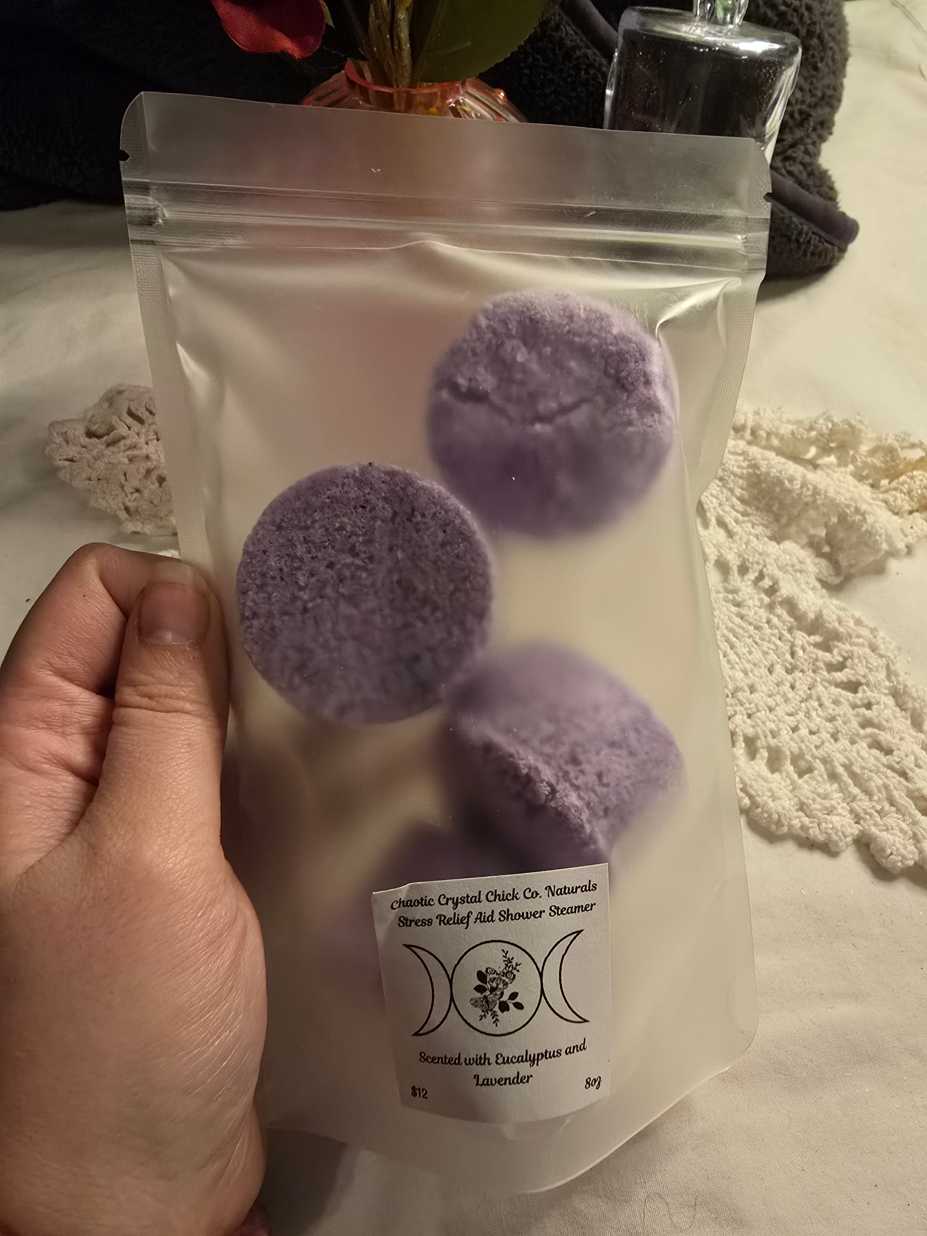 4 Pack Shower Steamers without Packaging