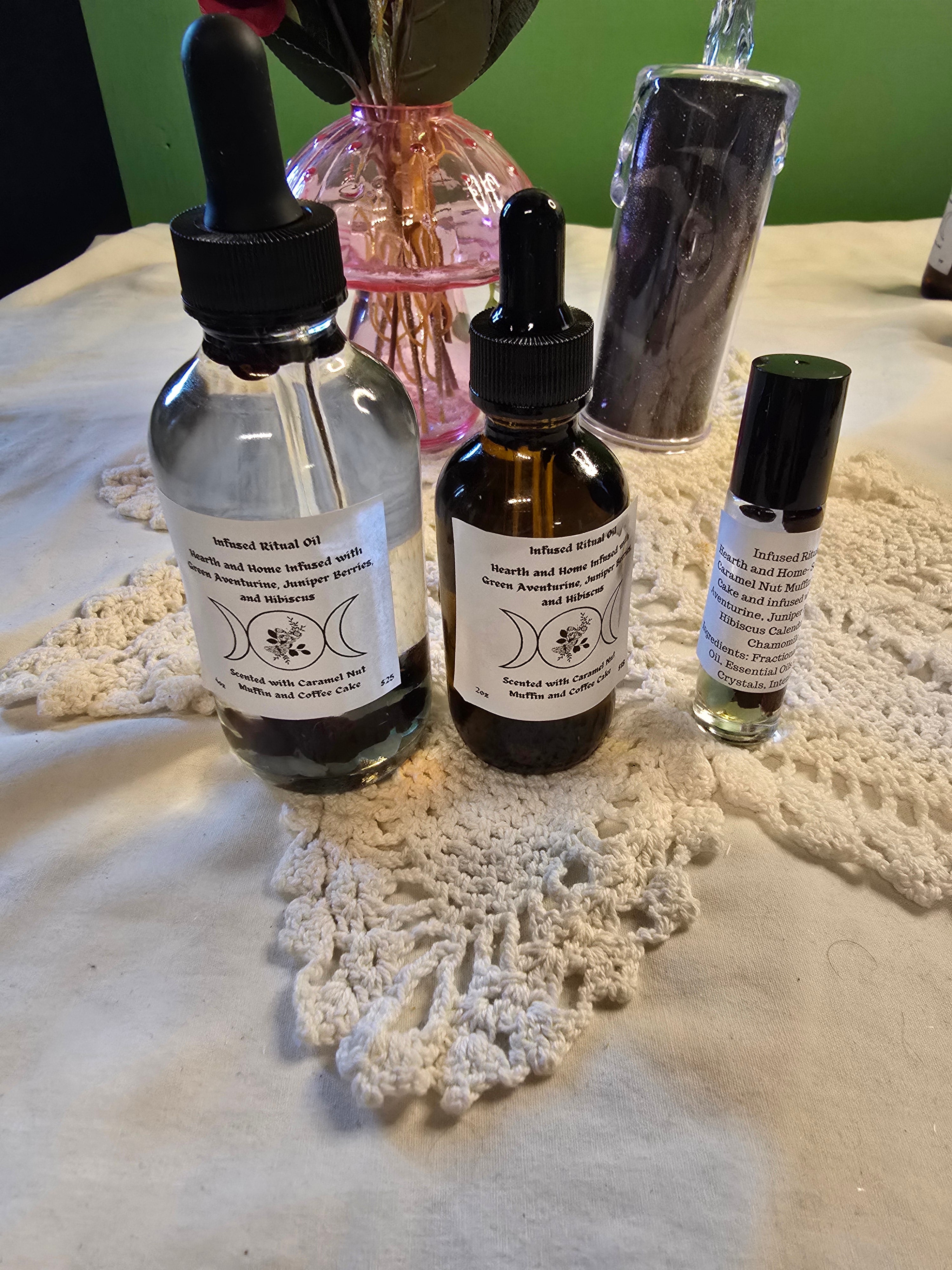 10mL Rollerball Crystal Infused Ritual Oil