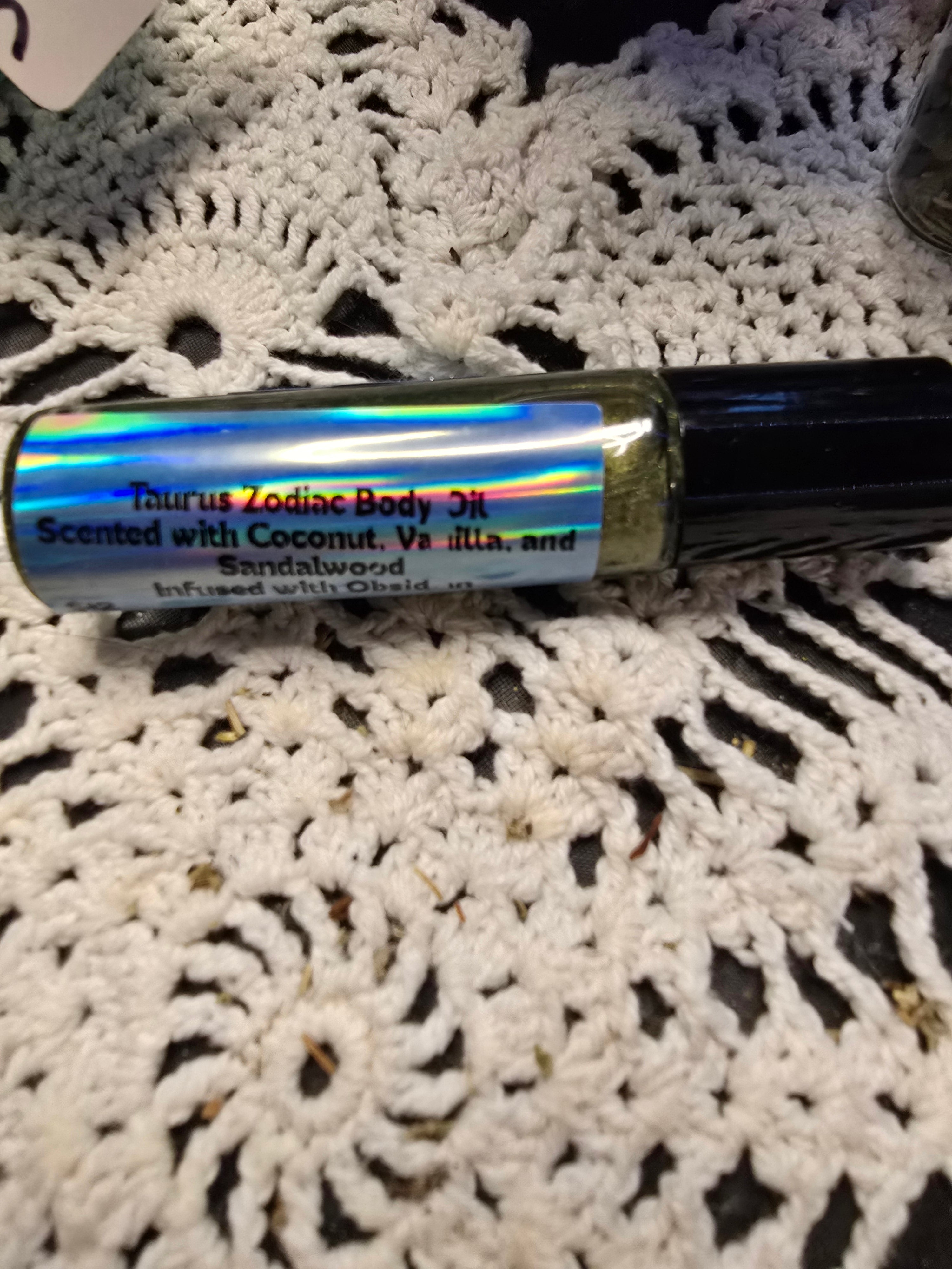 10mL Rollerball Zodiac Shimmer Body Oil