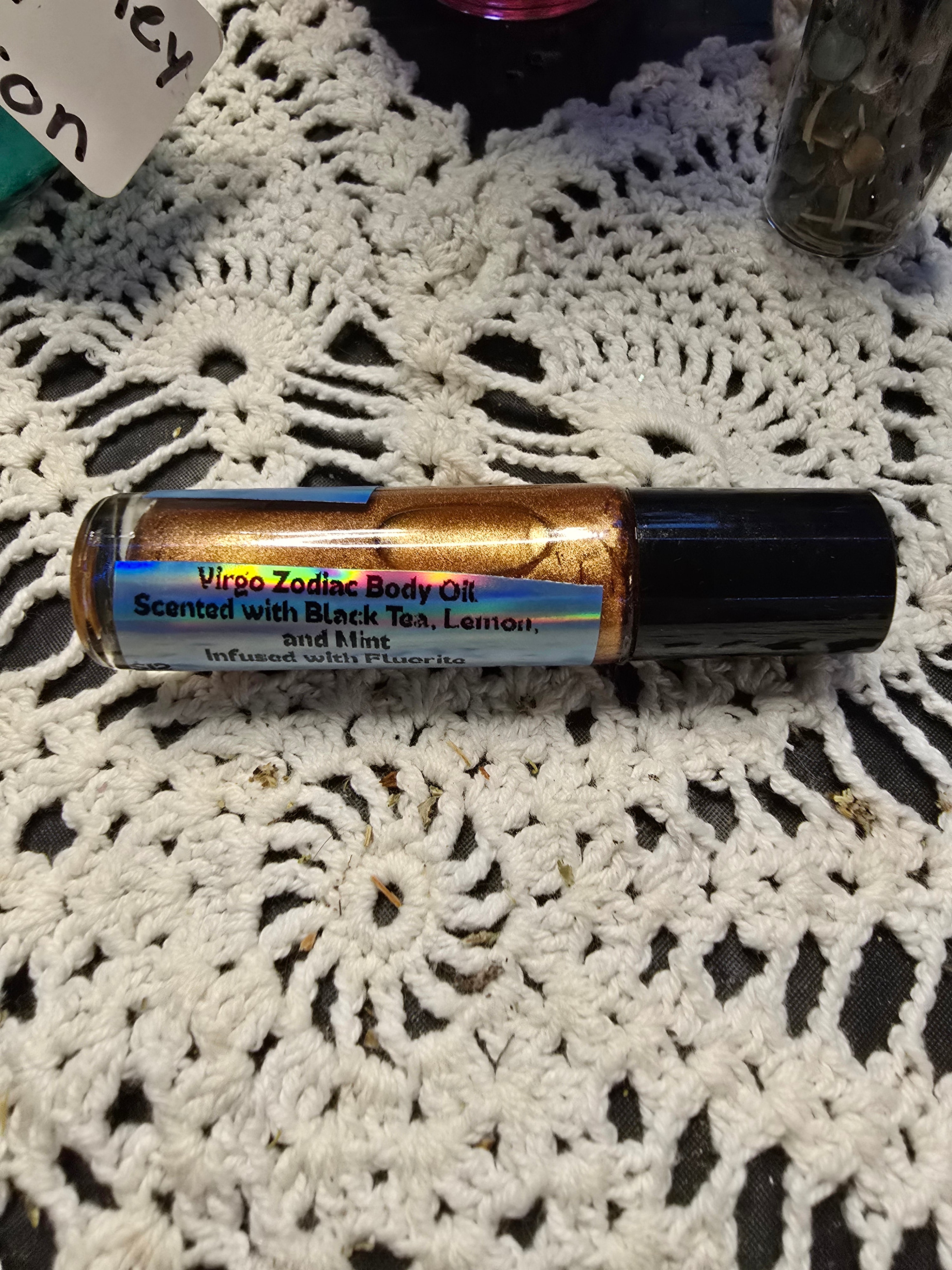 10mL Rollerball Zodiac Shimmer Body Oil