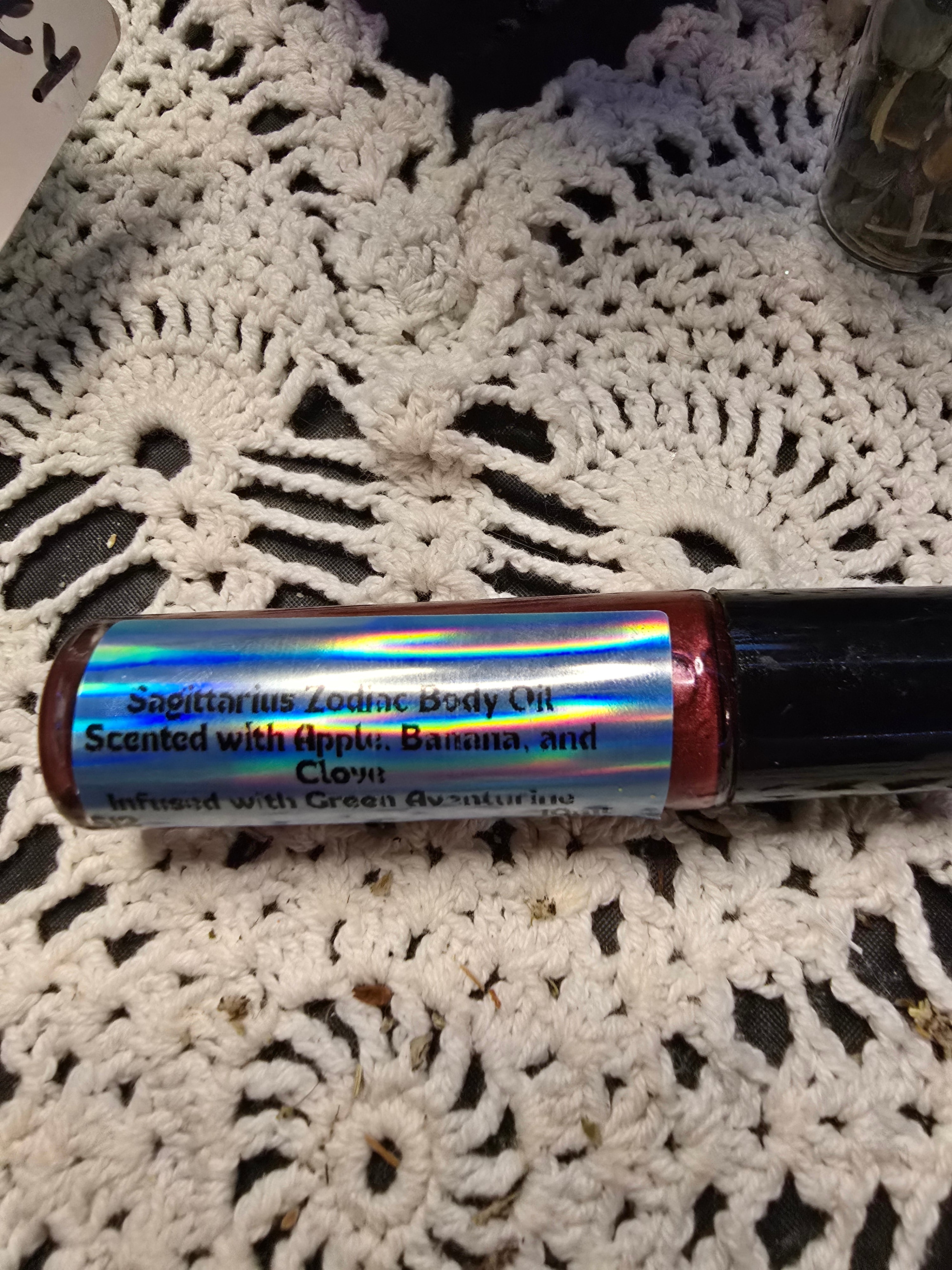 10mL Rollerball Zodiac Shimmer Body Oil