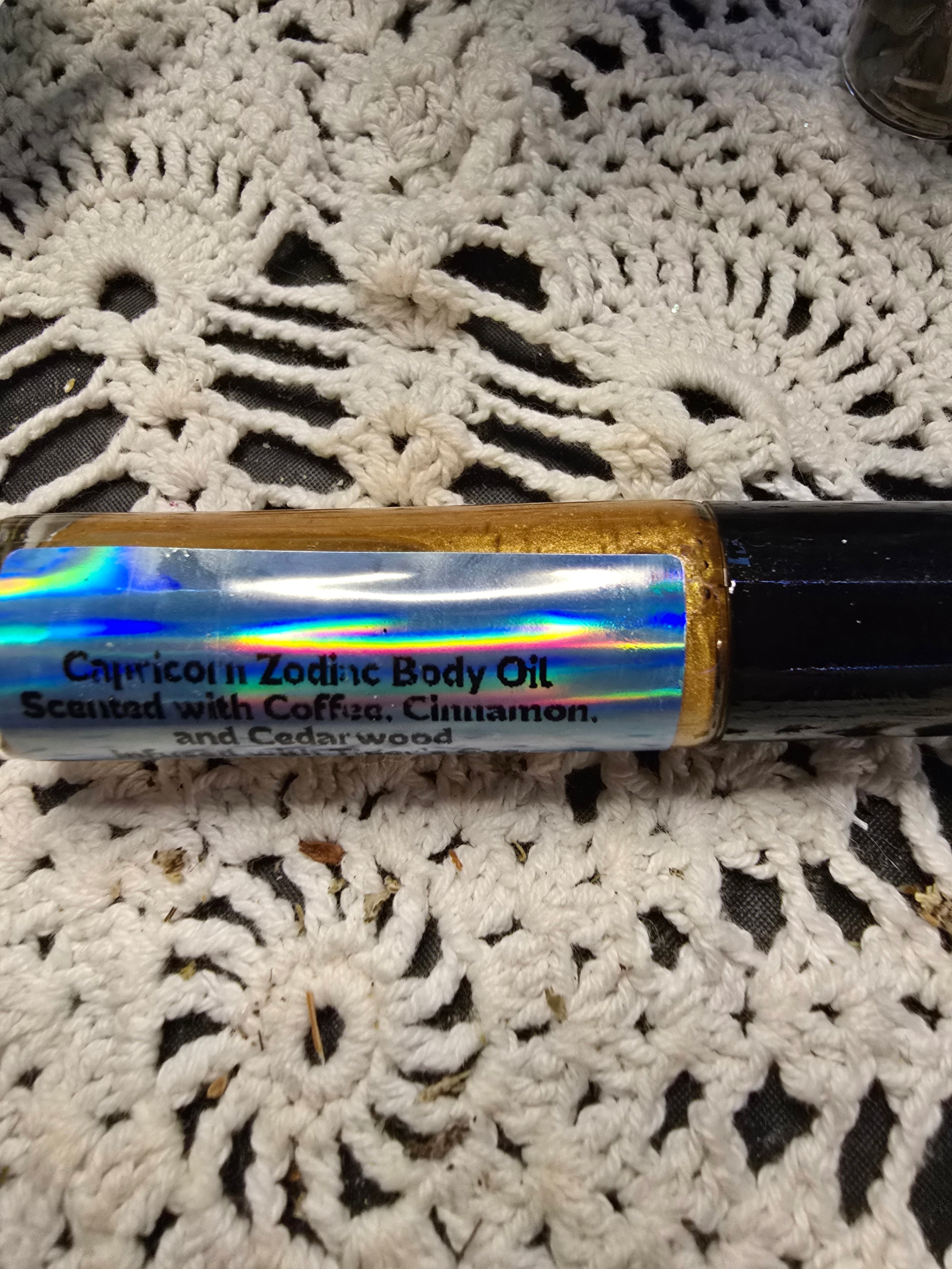 10mL Rollerball Zodiac Shimmer Body Oil