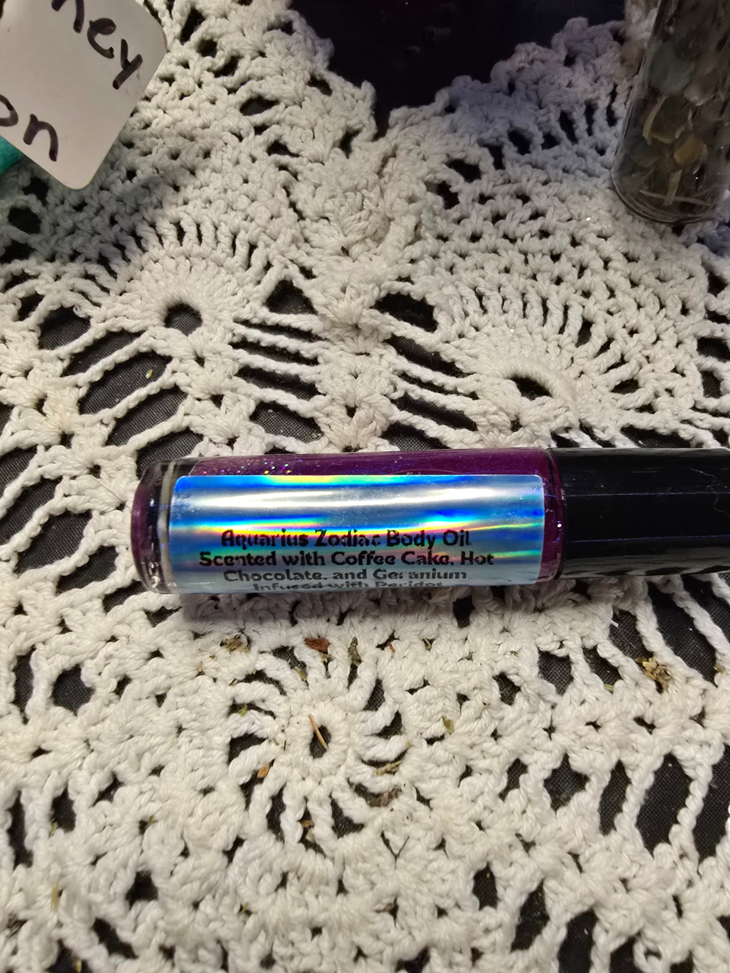 10mL Rollerball Zodiac Shimmer Body Oil