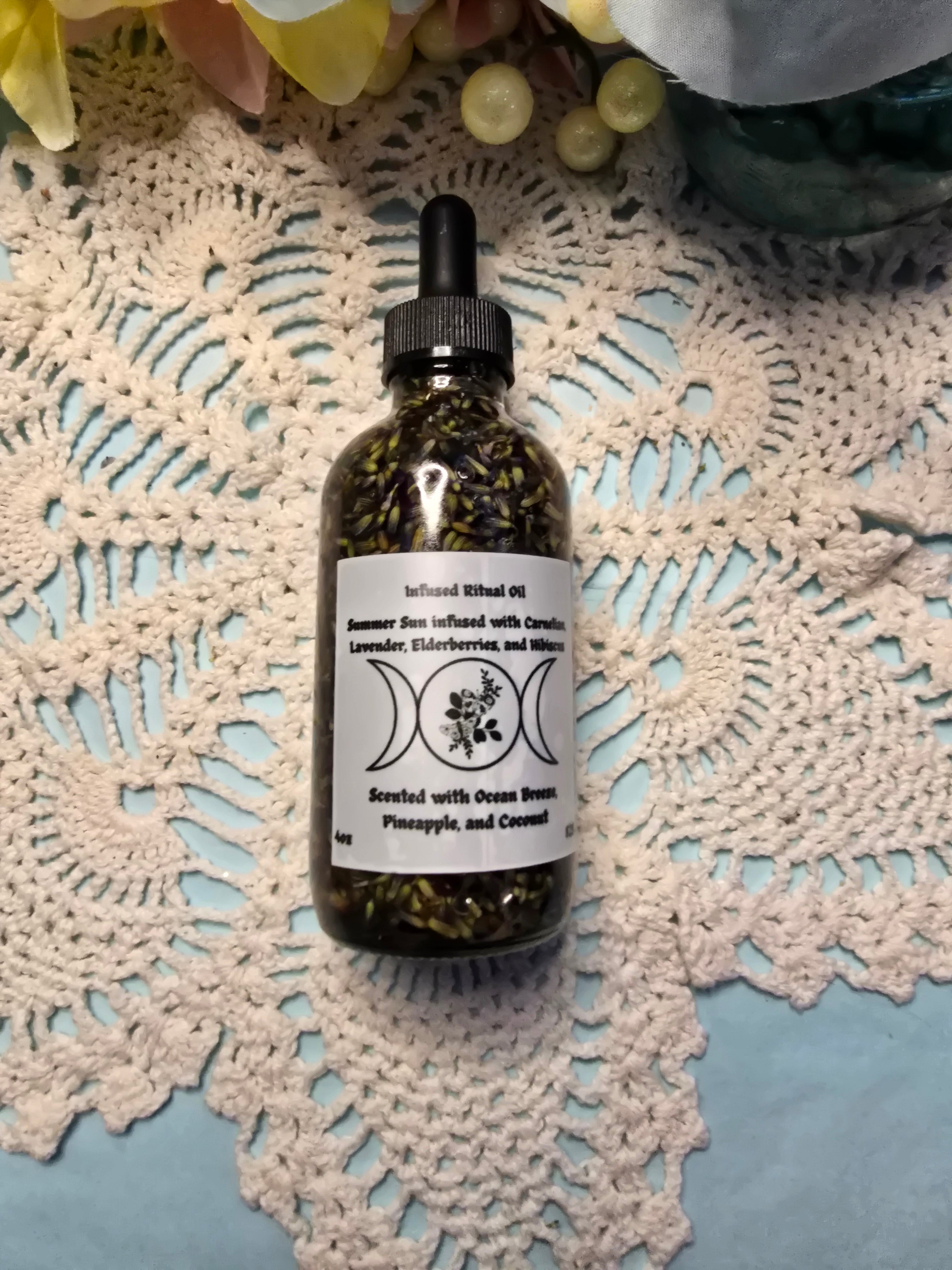 10mL Rollerball Crystal Infused Ritual Oil