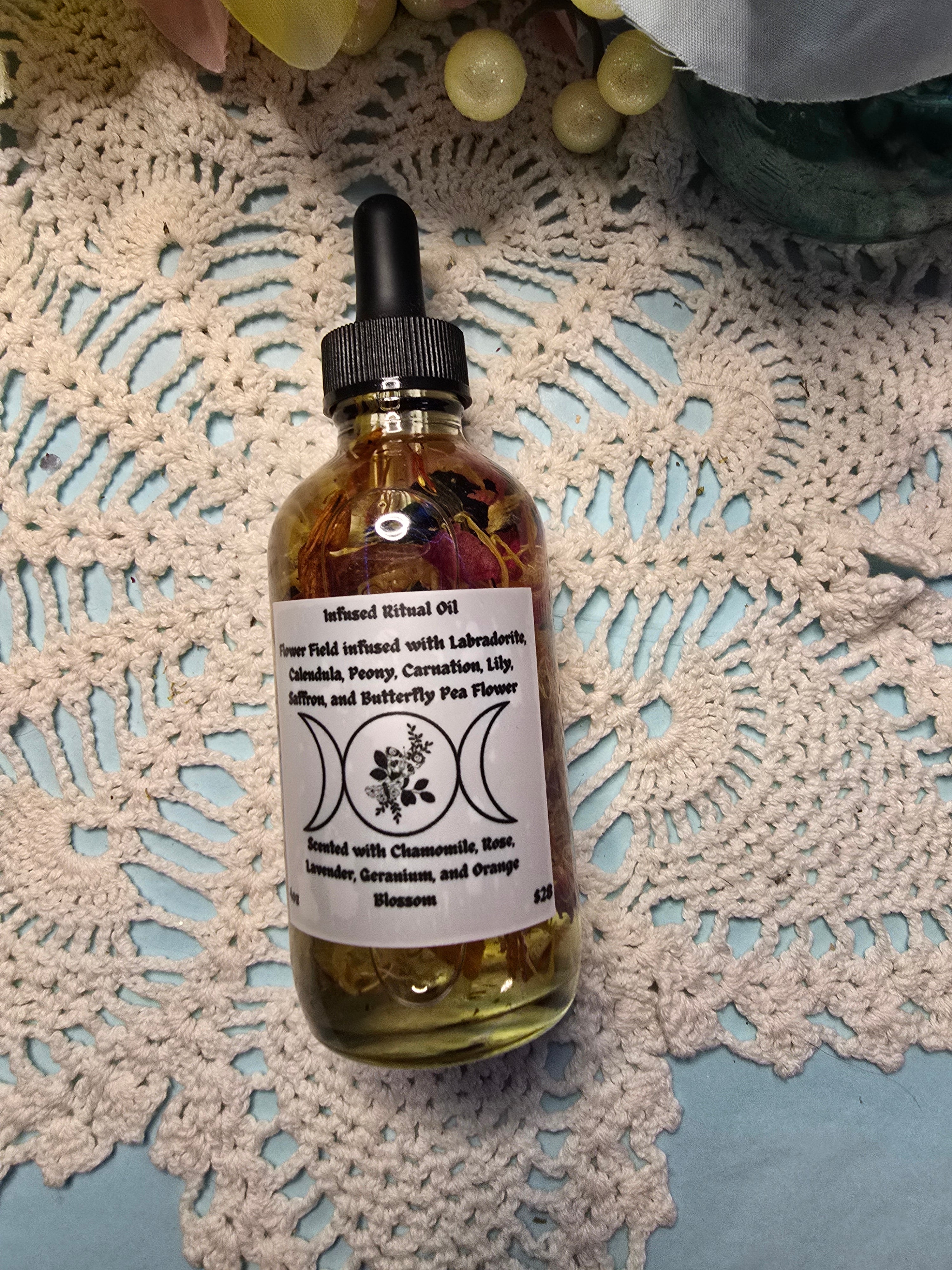 10mL Rollerball Crystal Infused Ritual Oil