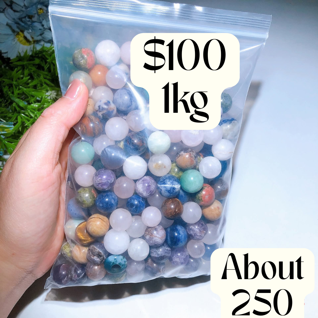 1kg Bulk Crystal Mini Spheres