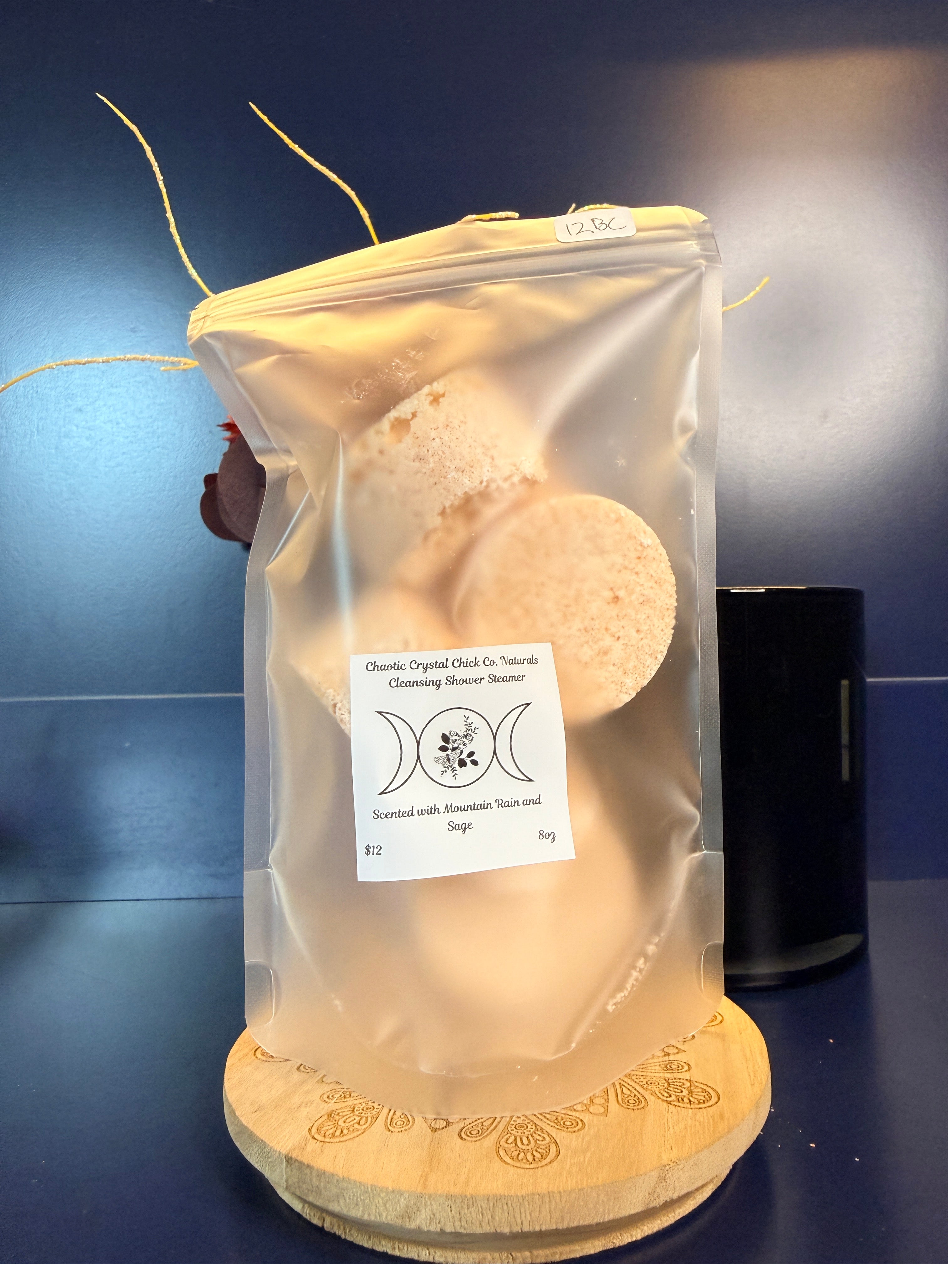 4 Pack Shower Steamers with Packaging