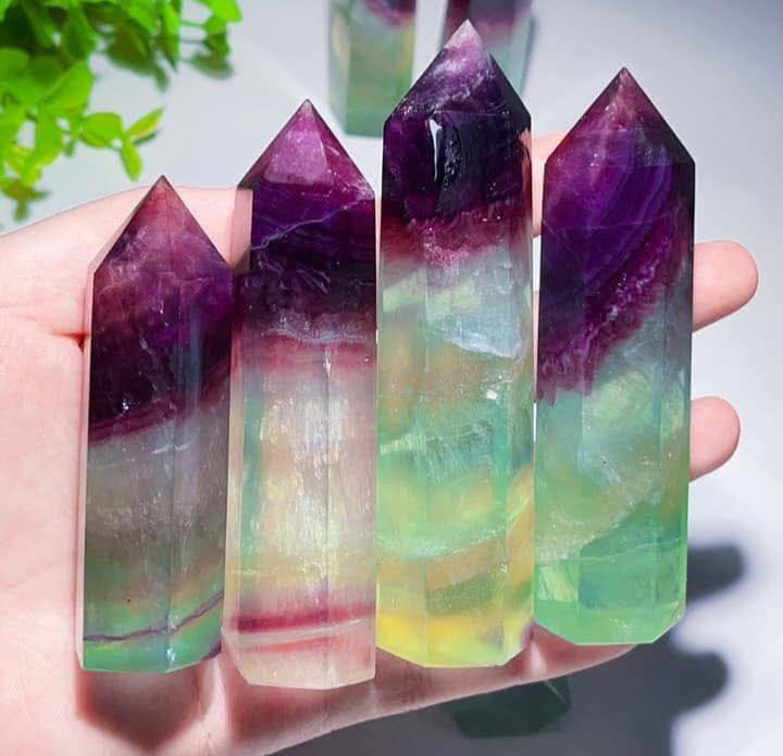 Rainbow Fluorite Towers