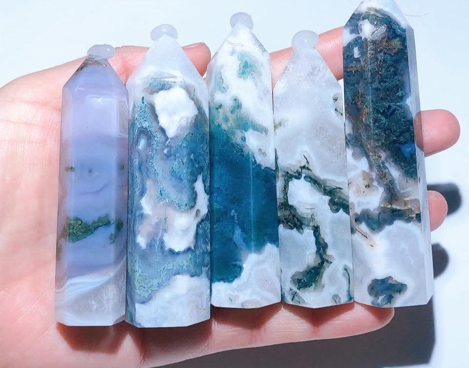 Moss Agate Towers