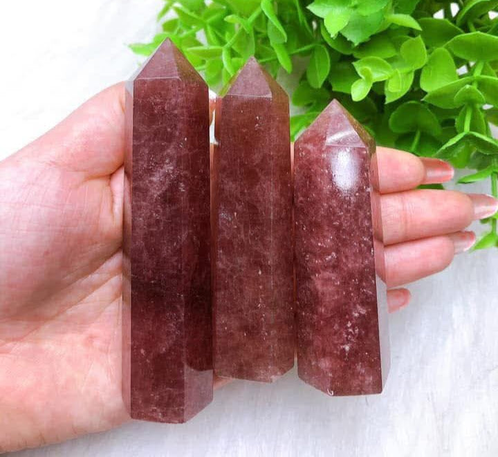 Strawberry Quartz Towers