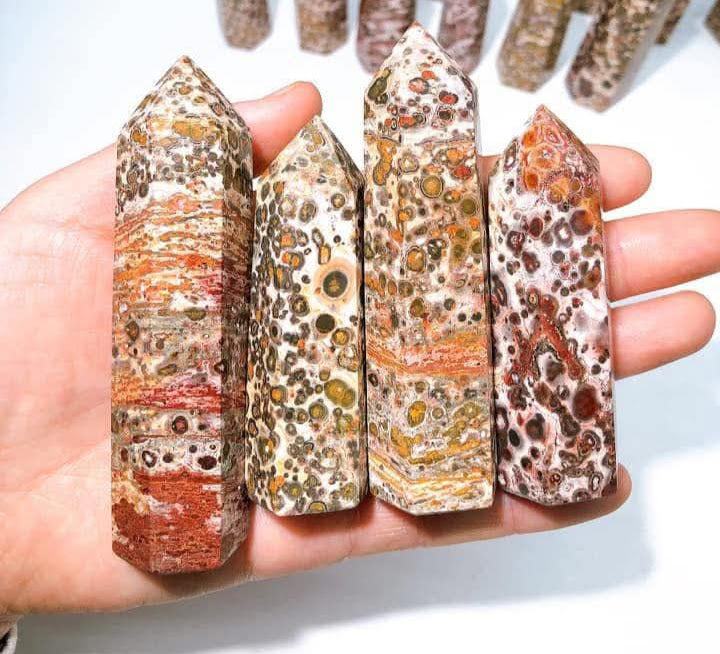 Leopard Skin Jasper Towers