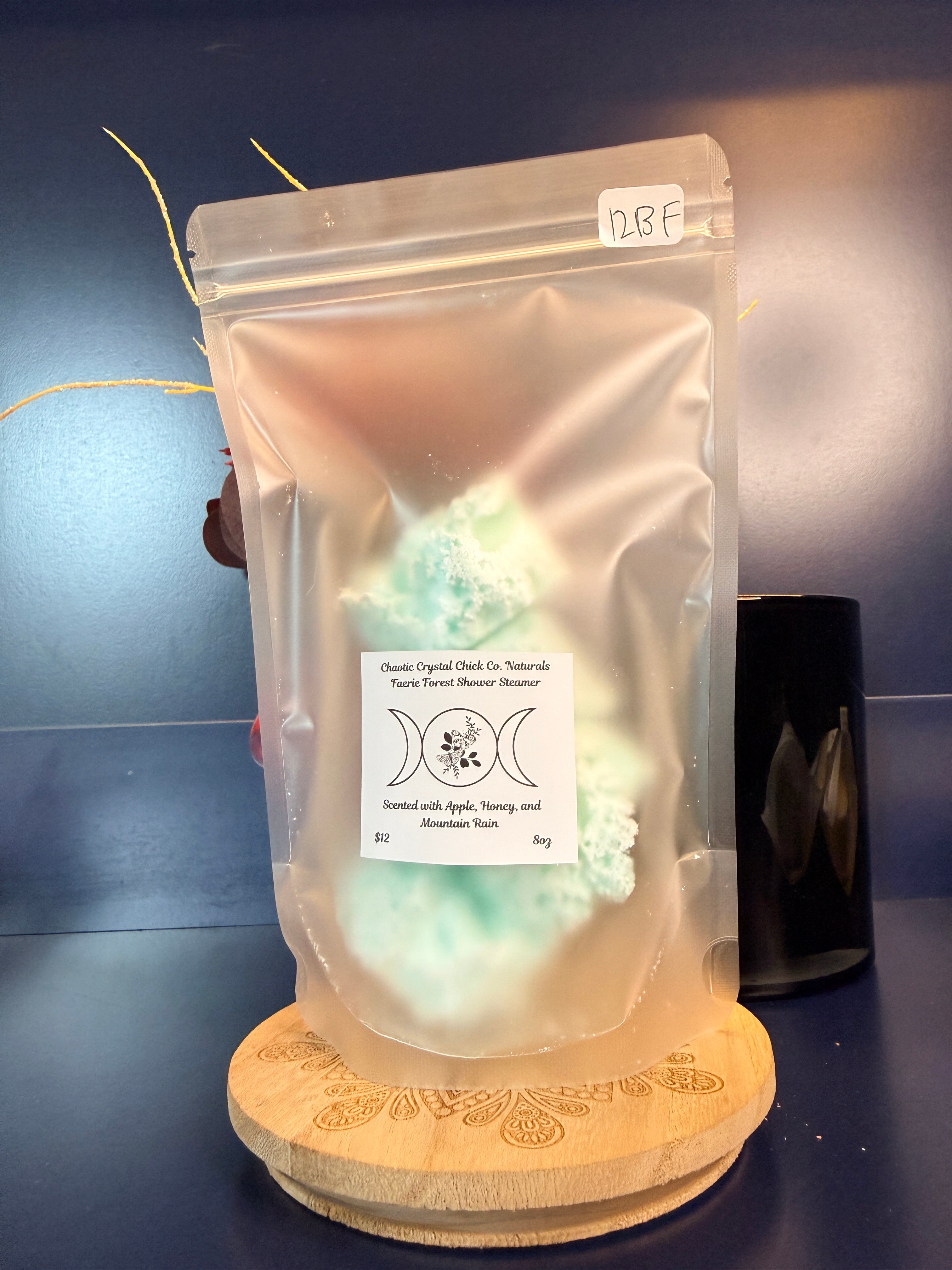 4 Pack Shower Steamers with Packaging