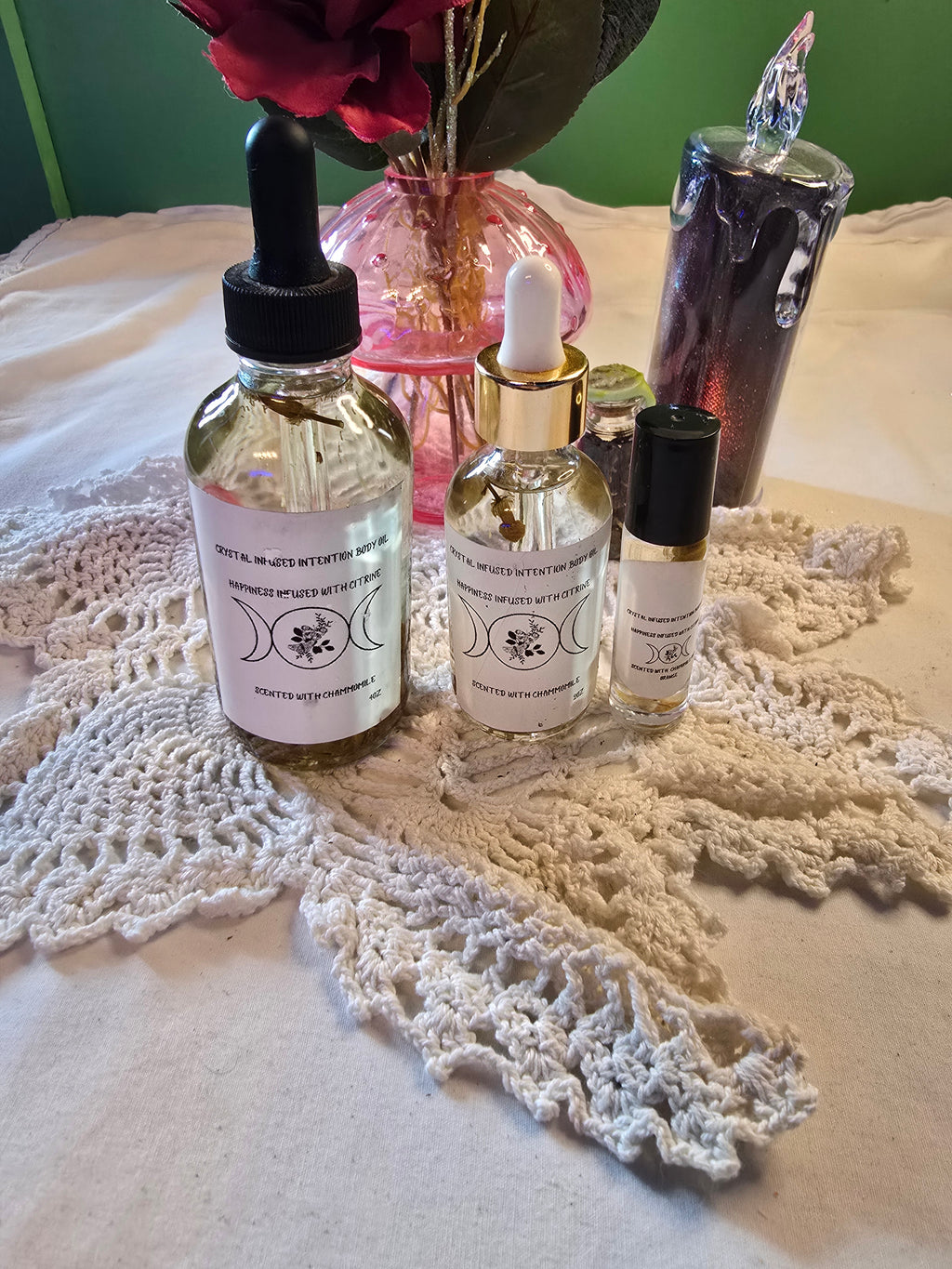 15mL Rollerball Crystal-Infused Body Oil