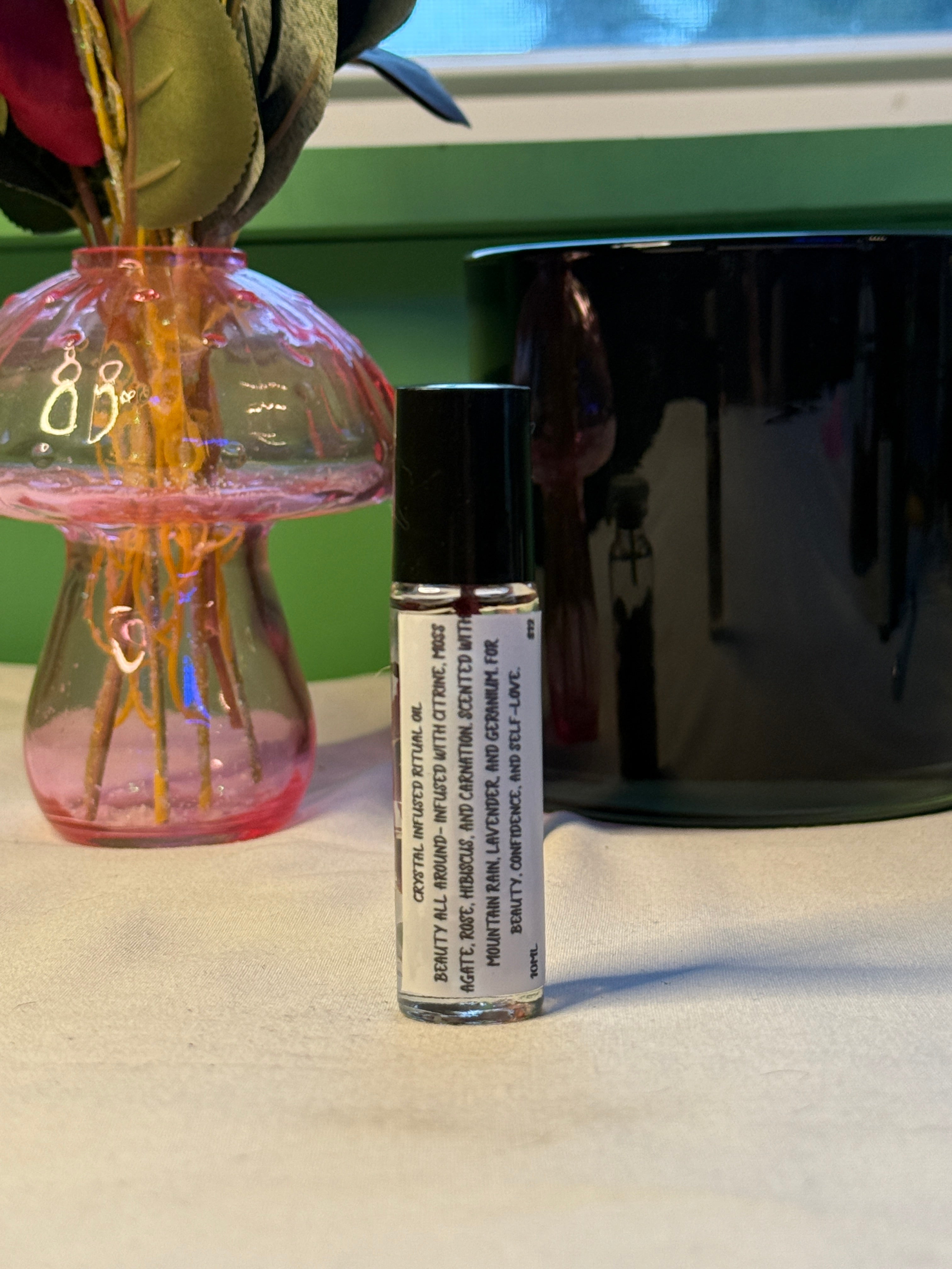 10mL Rollerball Crystal Infused Ritual Oil