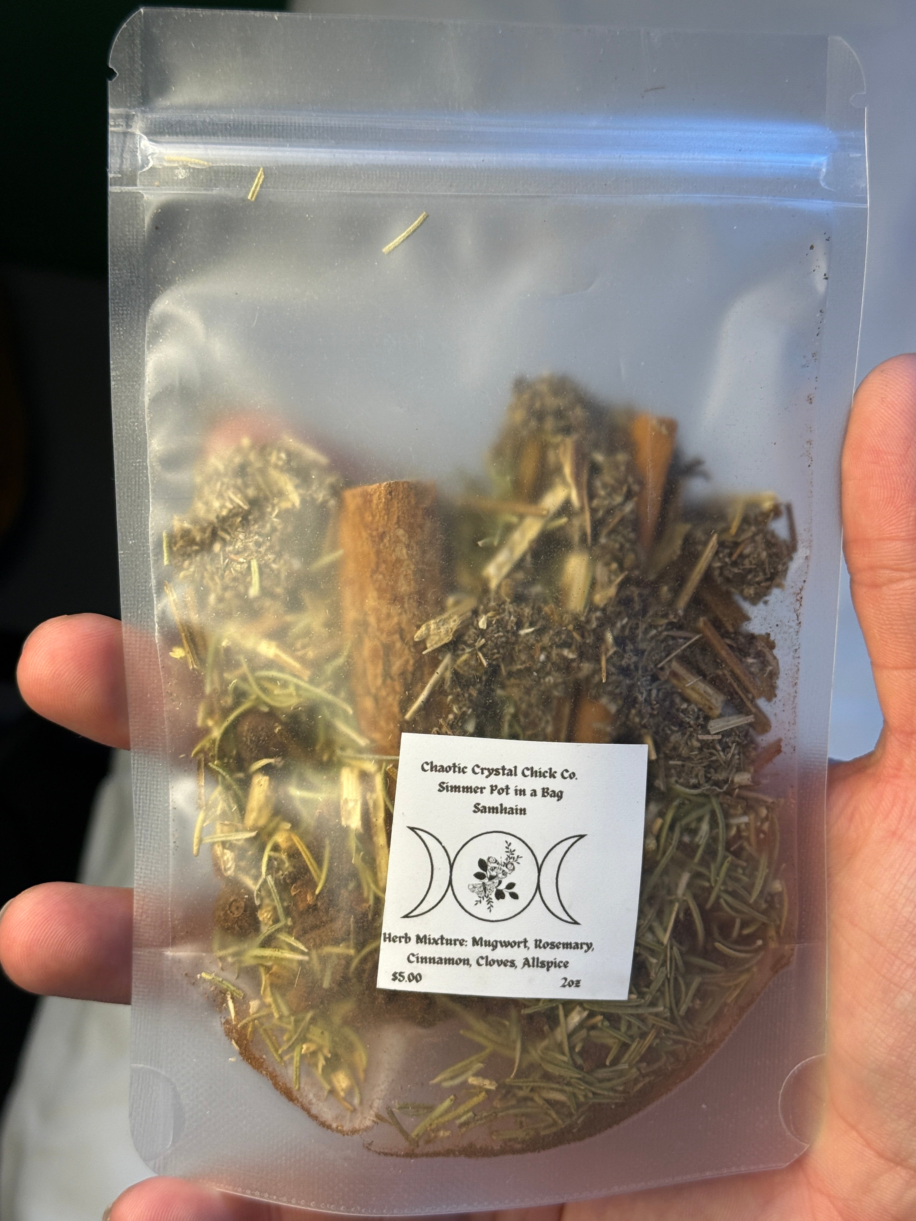 Single Use Simmer Pot-in-a-Bag