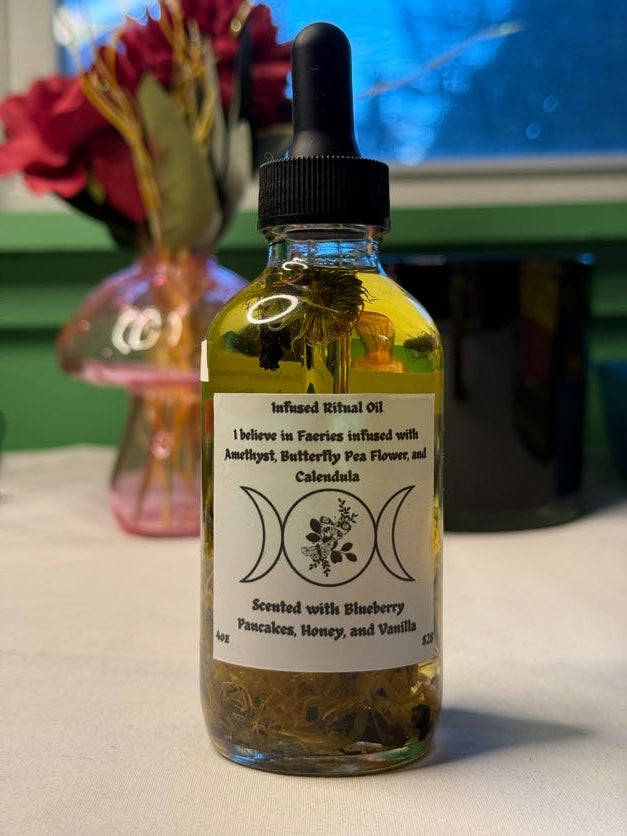 4oz Crystal Infused Ritual Oil
