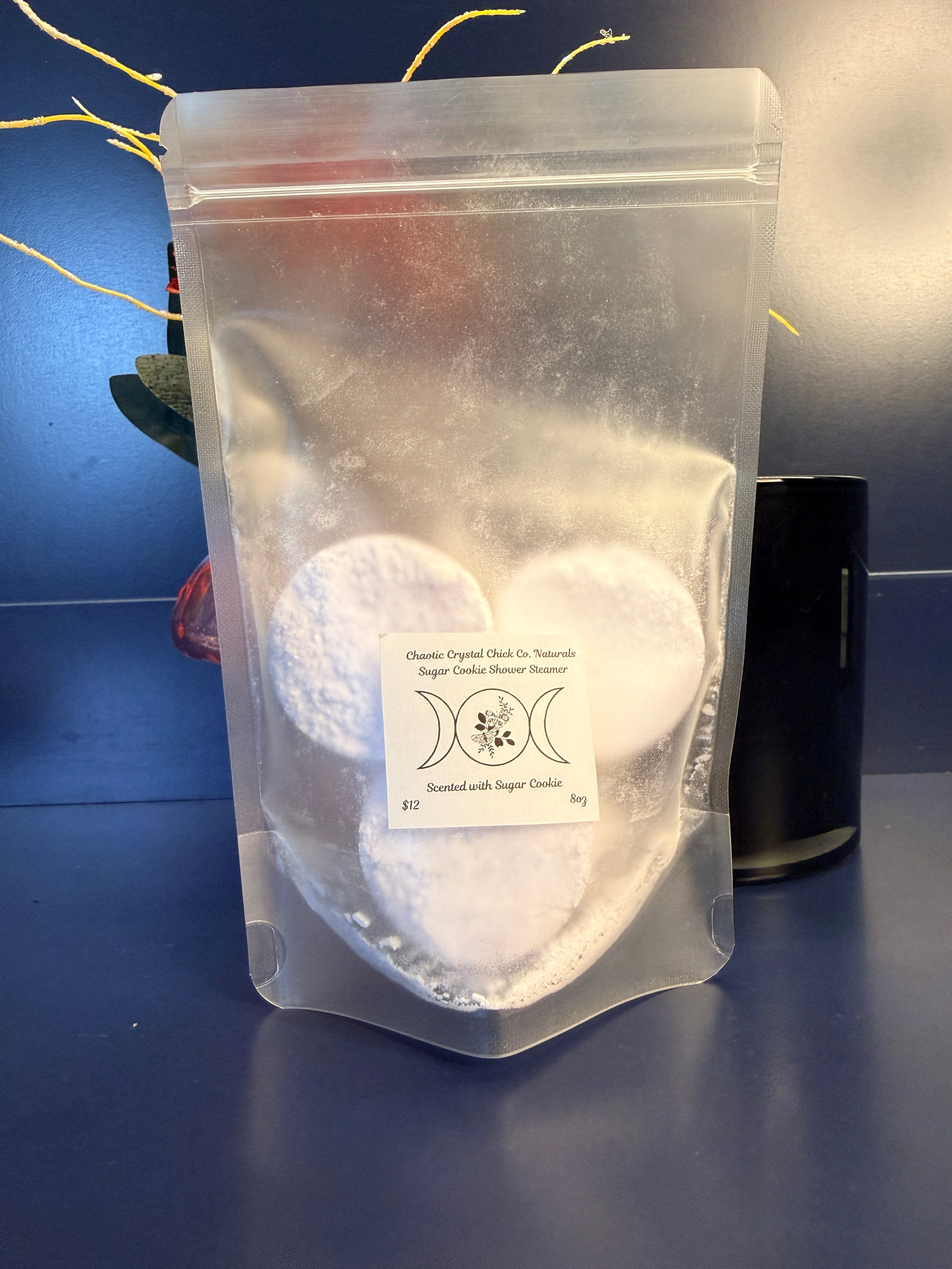 4 Pack Shower Steamers with Packaging