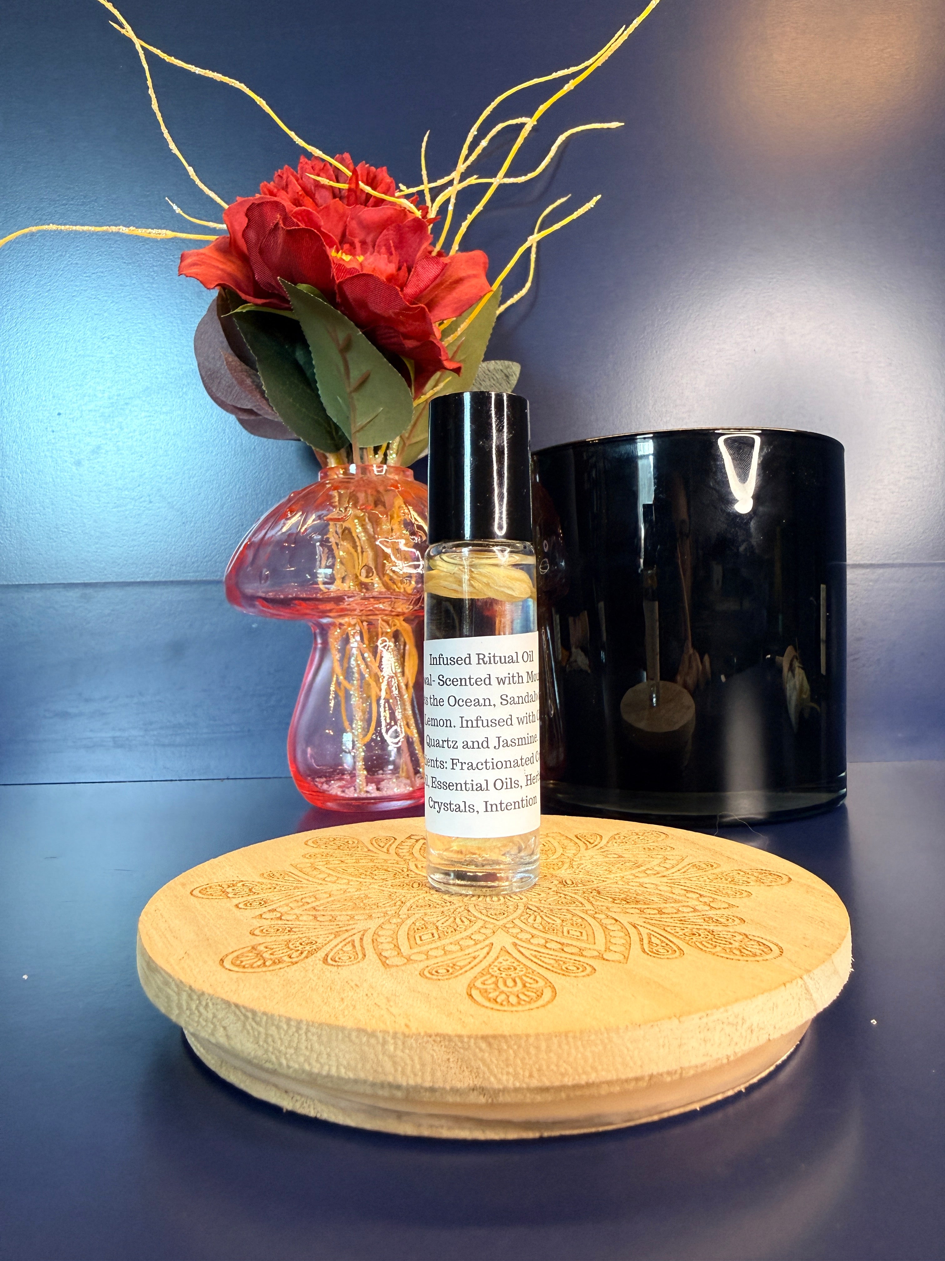 15mL Rollerball Crystal-Infused Body Oil