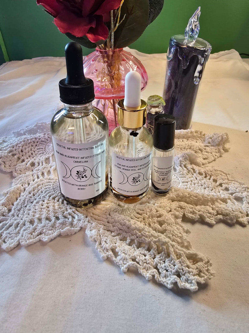 15mL Rollerball Crystal-Infused Body Oil